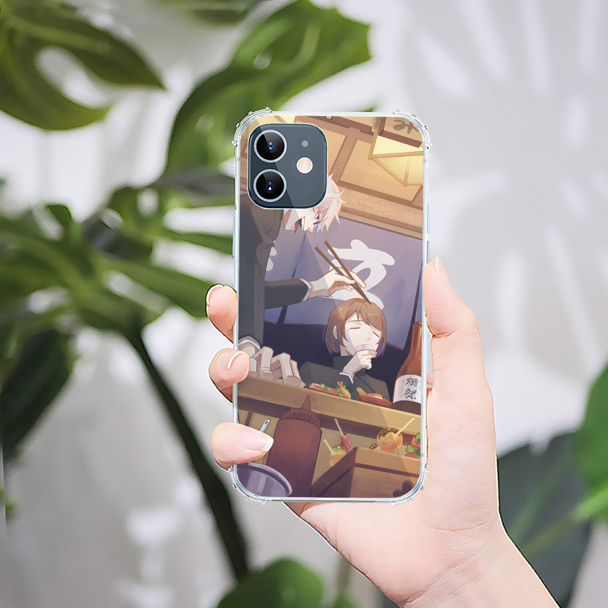 （画像用） SPY×FAMILY间谍家家酒 【iPhone 12シリーズ対応】透明スマホケース（クリアソフトケース）